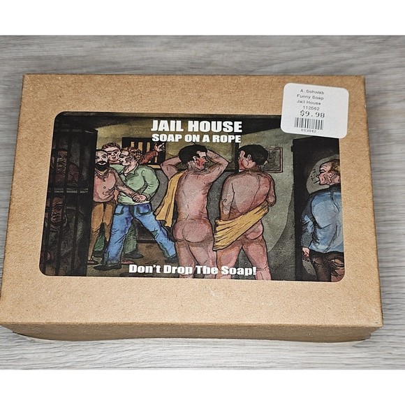 A. Schwab Funny Soap OnA Rope Jailhouse Gag Gift - Picture 1 of 3